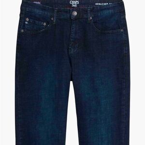 Chaps Men's Dark Blue Jeans 👖 Sz 32 x 32 NWT Freedom Stretch